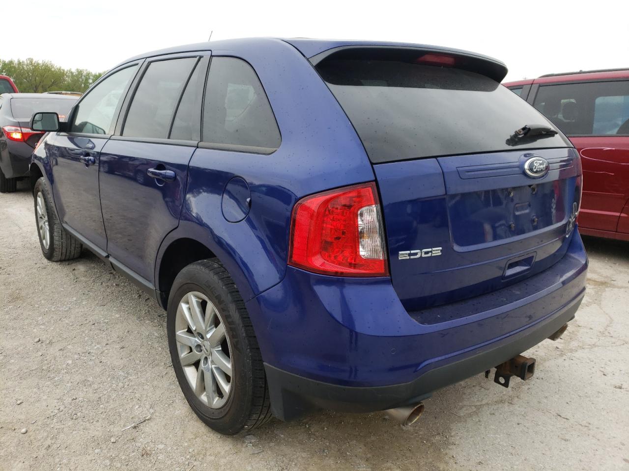 Photo 3 from auction – 2013 FORD EDGE SEL with VIN 2FMDK3JC8DBB01518