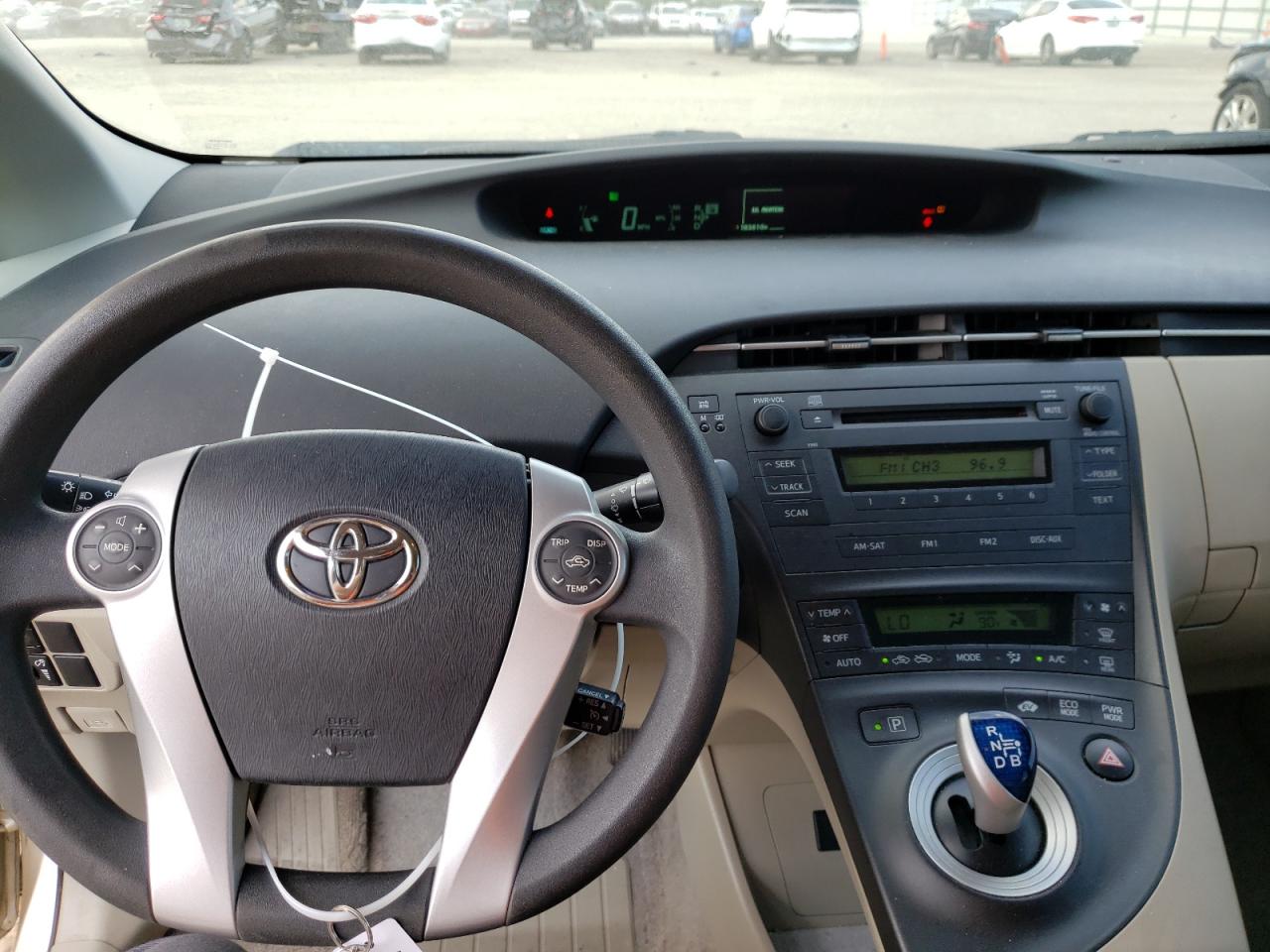 Photo 9 from auction – 2010 TOYOTA PRIUS with VIN JTDKN3DU2A0112812