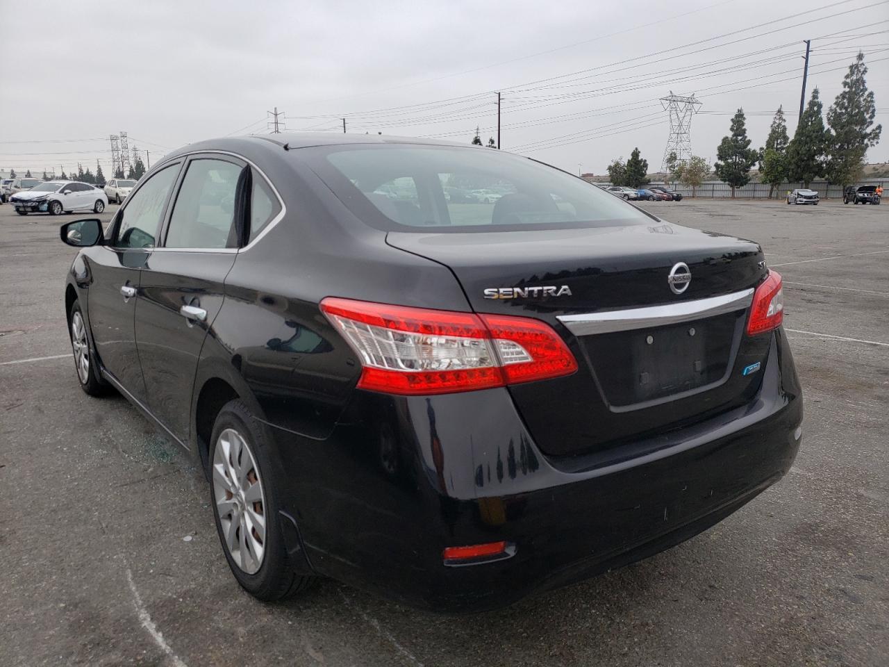 Photo 3 from auction – 2014 NISSAN SENTRA S with VIN 1N4AB7AP2EN852028