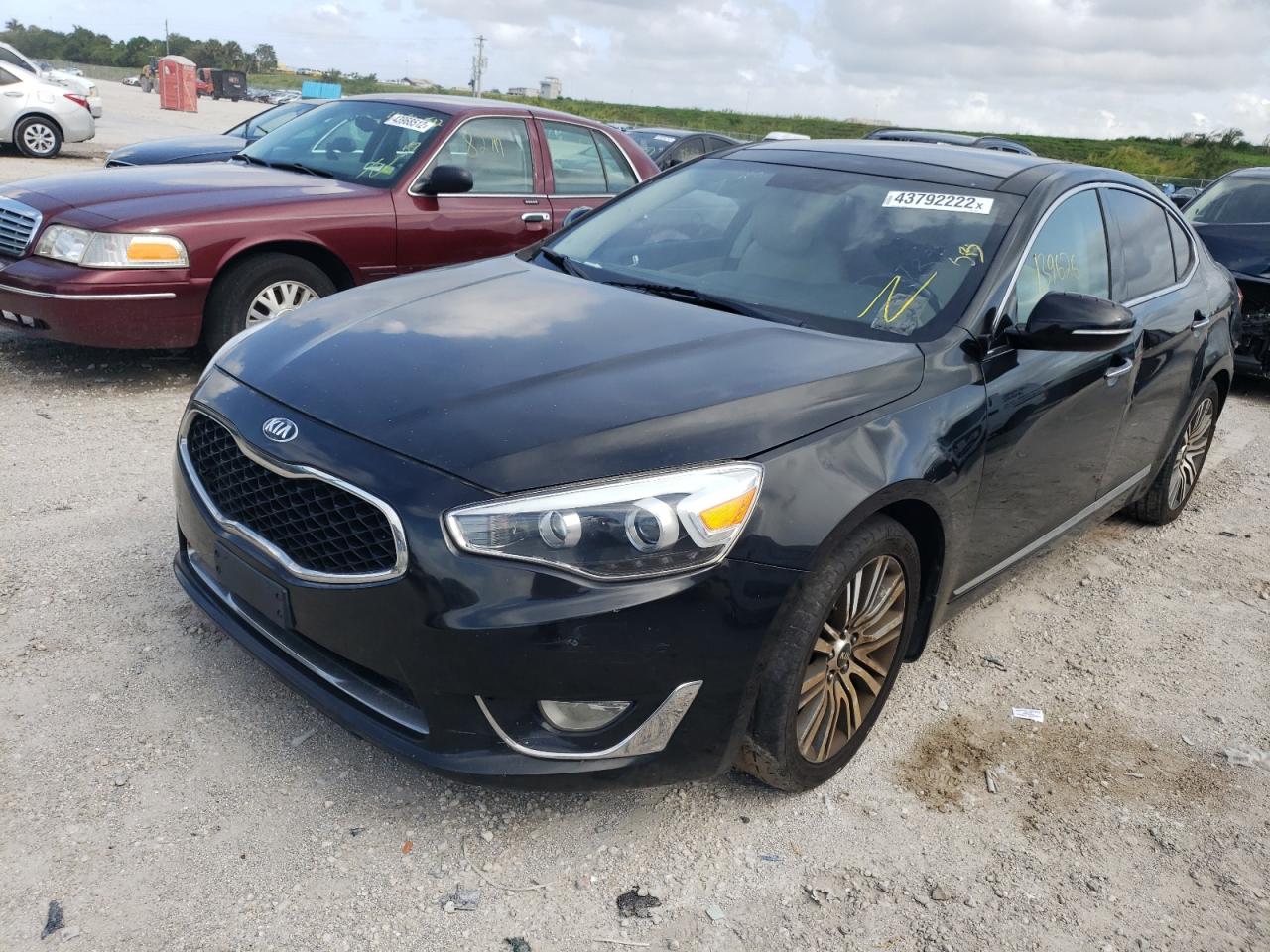 Photo 2 from auction – 2014 KIA CADENZA PR with VIN KNALN4D74E5140427