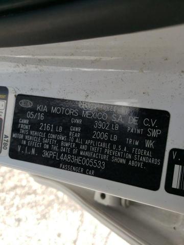 Zdjęcie 10 z aukcji – 2017 KIA FORTE EX z VIN 3KPFL4A83HE005533