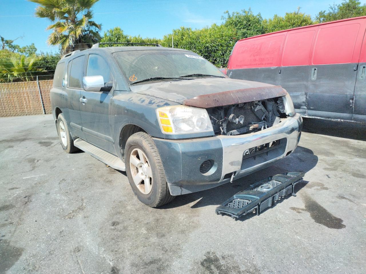 NISSAN ARMADA SE 2004 with VIN 5N1AA08A94N712655 - Photo from auction