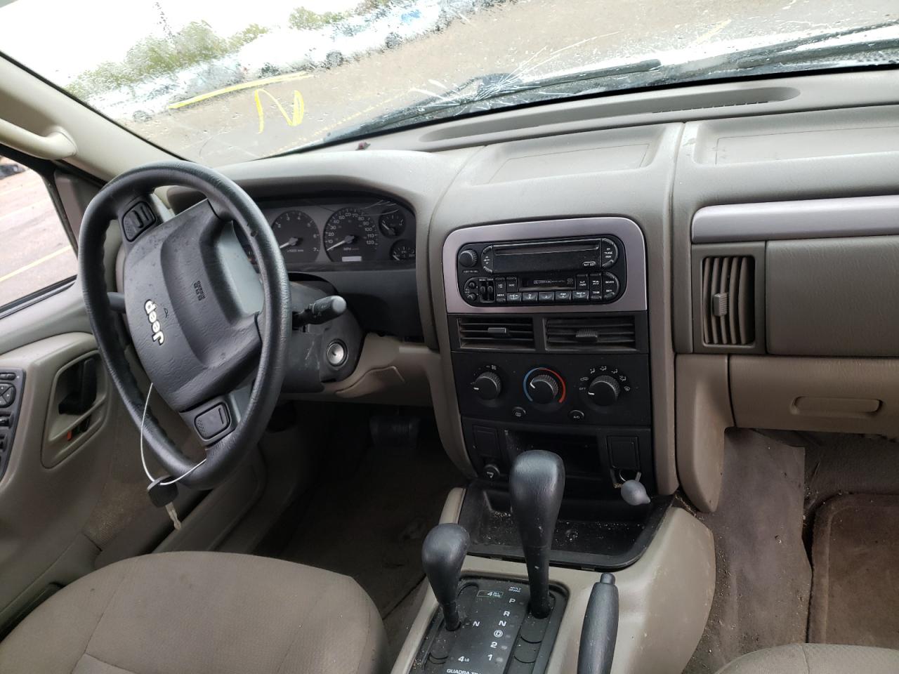 Photo 9 from auction – 2004 JEEP GRAND CHER with VIN 1J4GW48N84C212194