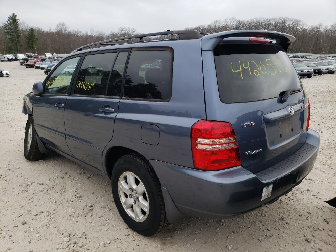 Photo 3 from auction – 2003 TOYOTA HIGHLANDER with VIN JTEHF21A730118910