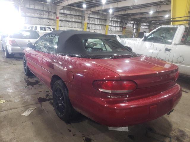 Photo 6 from auction – 2000 CHRYSLER SEBRING JX with VIN 3C3EL55H9YT221351