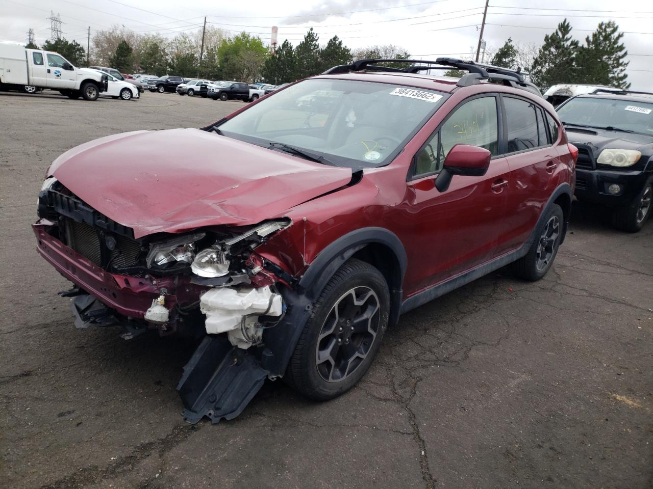 Photo 2 from auction – 2013 SUBARU XV CROSSTR with VIN JF2GPAGC8DH850743