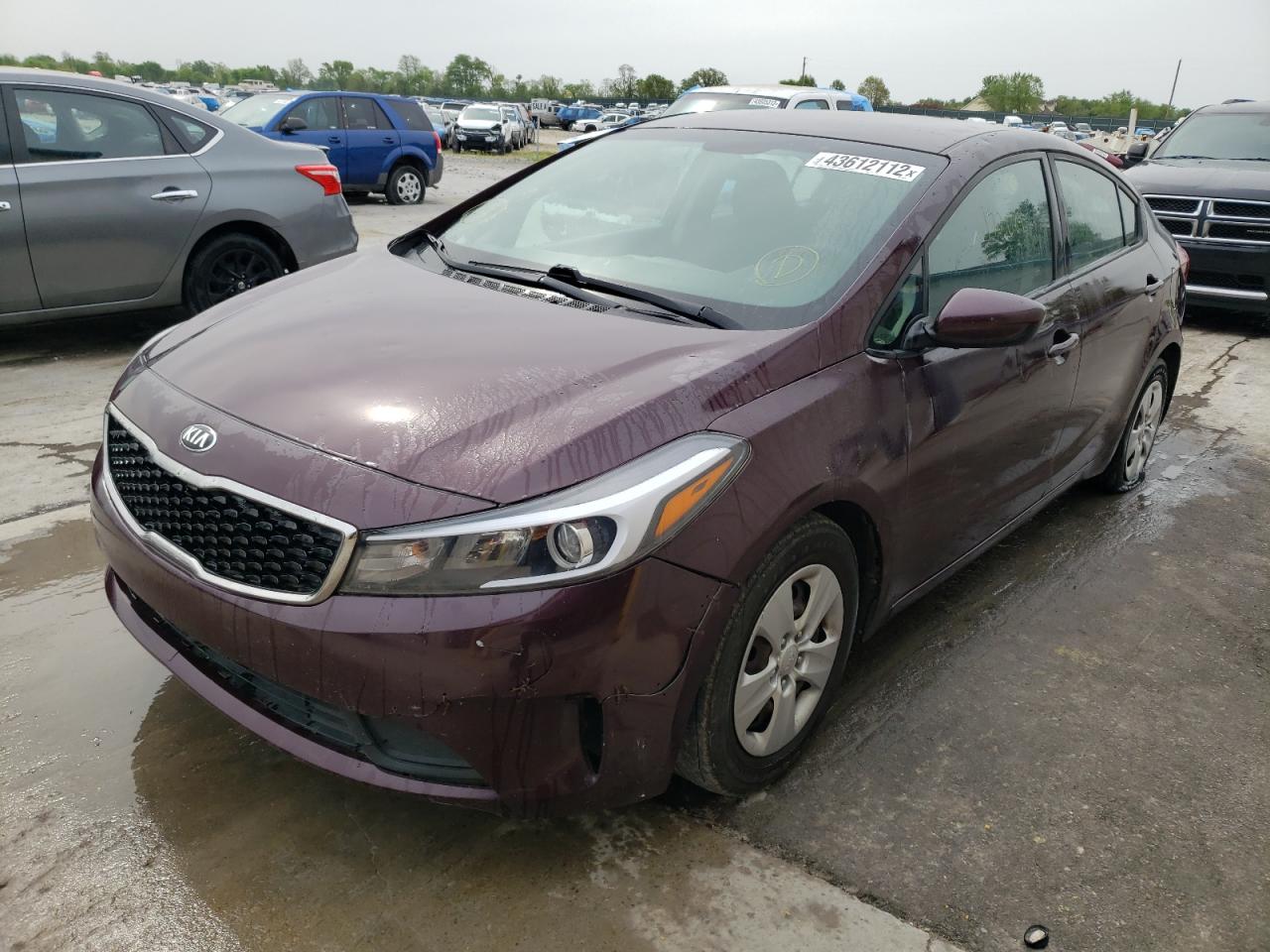 Photo 2 from auction – 2017 KIA FORTE LX with VIN 3KPFL4A76HE029297