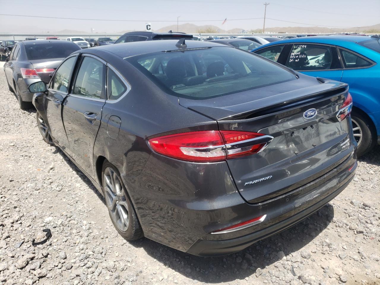 Photo 3 from auction – 2019 FORD FUSION with VIN 3FA6P0RU4KR235974