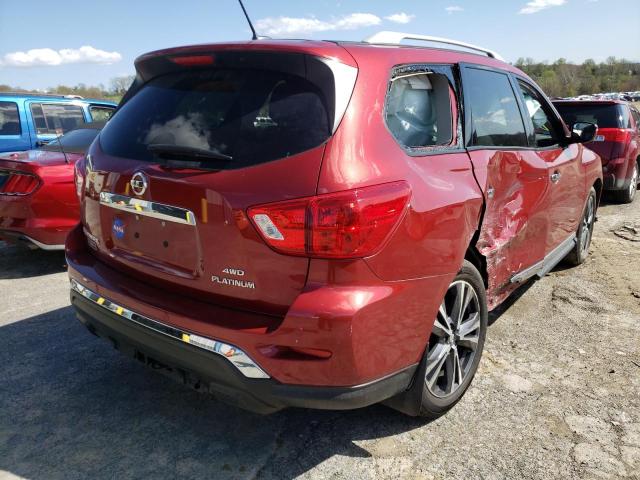 Photo 4 from auction – 2017 NISSAN PATHFINDER with VIN 5N1DR2MM8HC639314