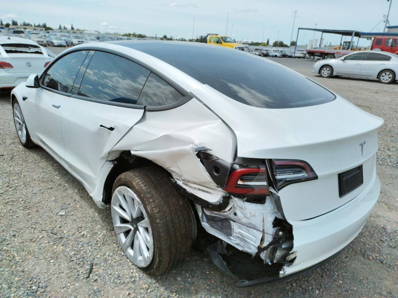 Photo 9 from auction – 2021 TESLA MODEL 3 with VIN 5YJ3E1EA5MF031841
