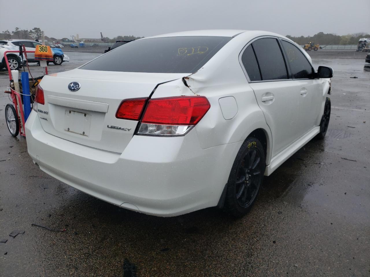 Photo 4 from auction – 2012 SUBARU LEGACY 2.5 with VIN 4S3BMAC66C1009514