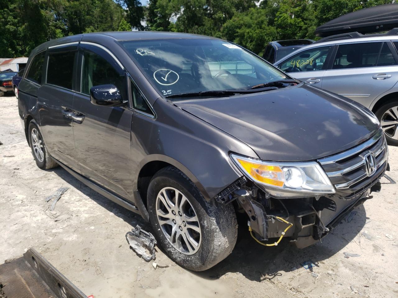 Photo 1 from auction – 2013 HONDA ODYSSEY EX with VIN 5FNRL5H4XDB068607