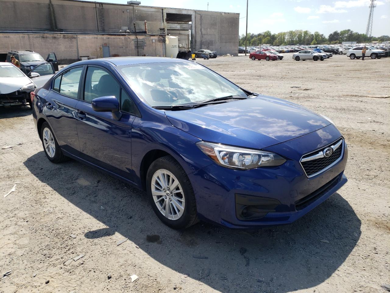 SUBARU IMPREZA PR 2018 with VIN 4S3GKAB62J3615200 - Photo from auction