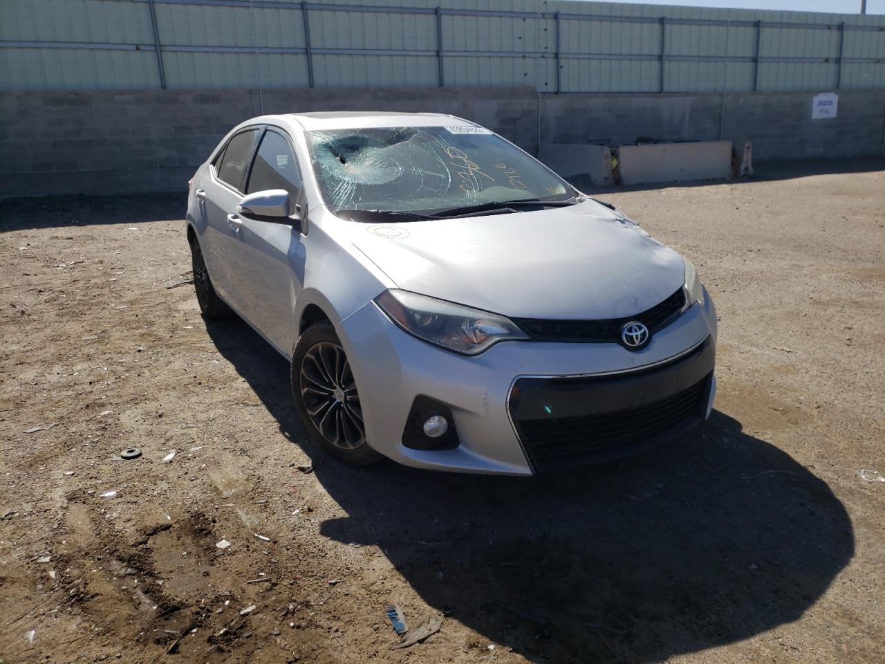 TOYOTA COROLLA L 2015 with VIN 5YFBURHE1FP289082 - Photo from auction