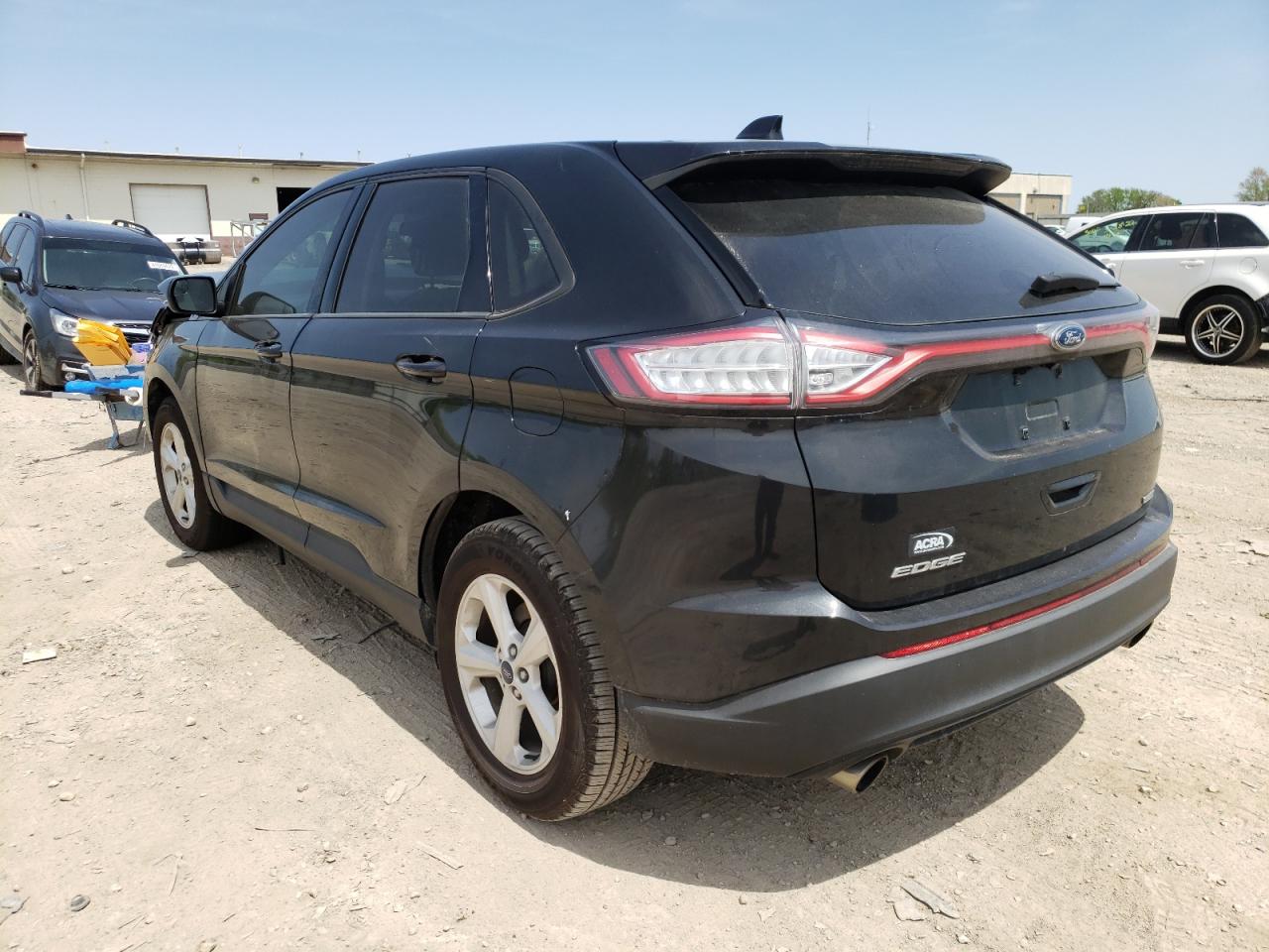 Photo 3 from auction – 2015 FORD EDGE SE with VIN 2FMTK4G98FBB95562