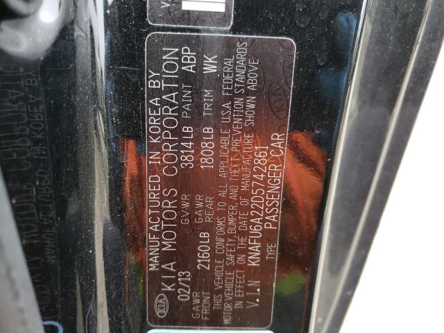Photo 10 from auction – 2013 KIA FORTE EX with VIN KNAFU6A22D5742861