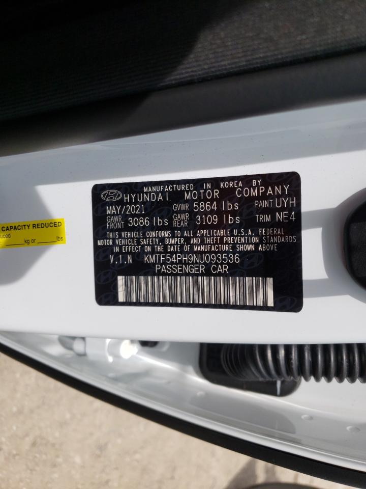Photo 10 from auction – 2022 GENESIS G90 ULTIMA with VIN KMTF54PH9NU093536