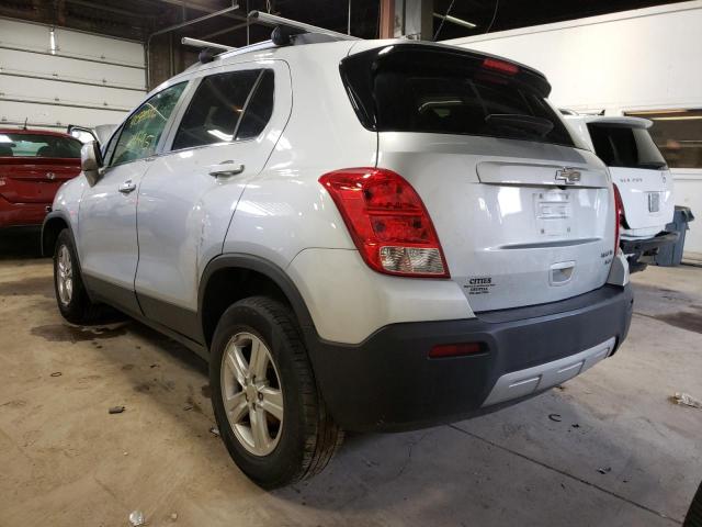 Photo 3 from auction – 2016 CHEVROLET TRAX 1LT with VIN 3GNCJPSB5GL174085