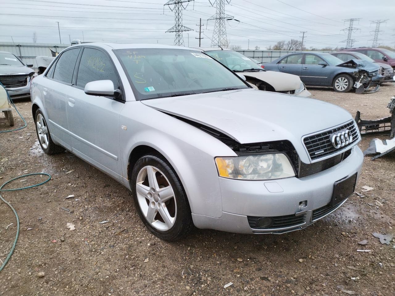 AUDI A4 1.8T QU 2005 with VIN WAULC68E15A078227 - Photo from auction