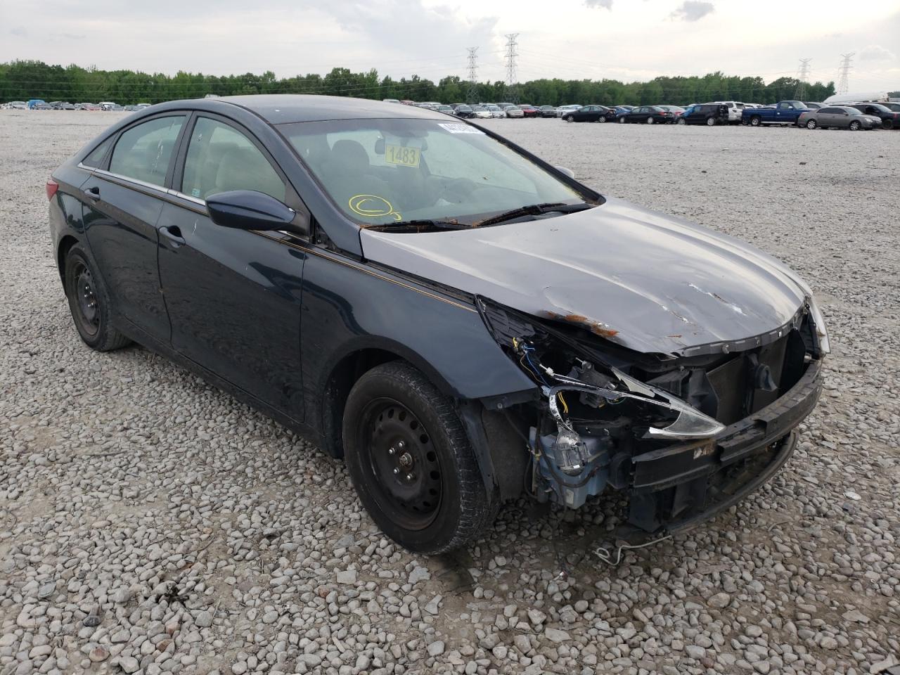 HYUNDAI SONATA GLS 2013 with VIN 5NPEB4AC3DH506771 - Photo from auction