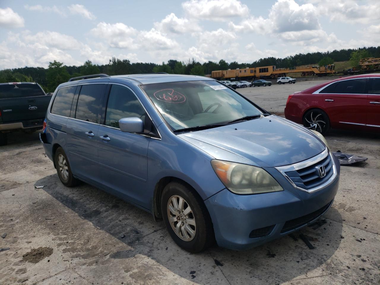 Photo 1 from auction – 2008 HONDA ODYSSEY EX with VIN 5FNRL38788B052815