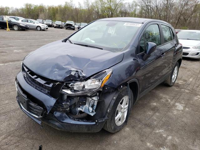 Photo 2 from auction – 2019 CHEVROLET TRAX LS with VIN 3GNCJKSB6KL212712