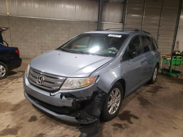 Photo 2 from auction – 2011 HONDA ODYSSEY EX with VIN 5FNRL5H64BB056287