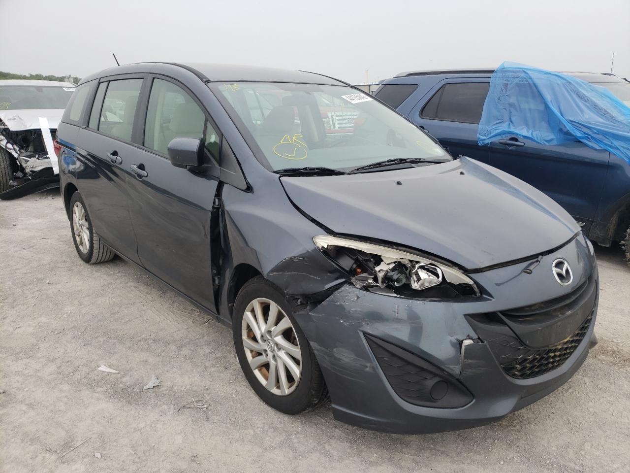 MAZDA 5 2012 with VIN JM1CW2BL7C0131588 - Photo from auction