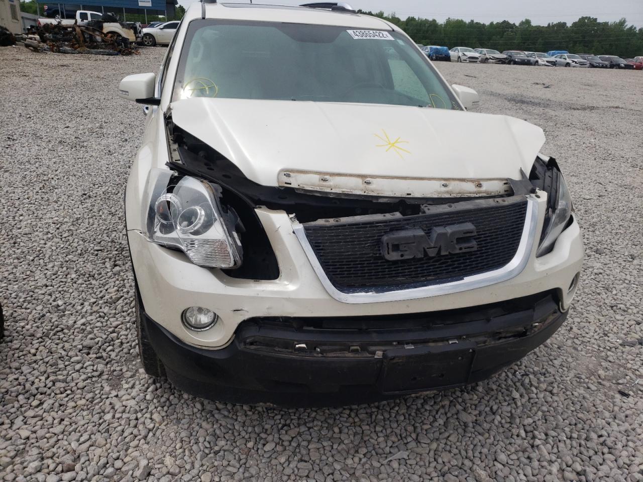 Photo 9 from auction – 2009 GMC ACADIA SLT with VIN 1GKER23D39J138925