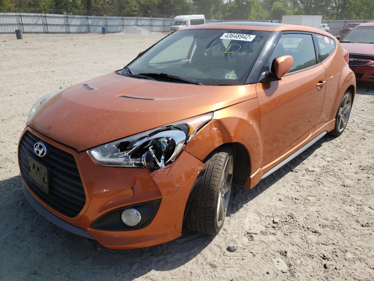 Photo 2 from auction – 2013 HYUNDAI VELOSTER T with VIN KMHTC6AE5DU106729