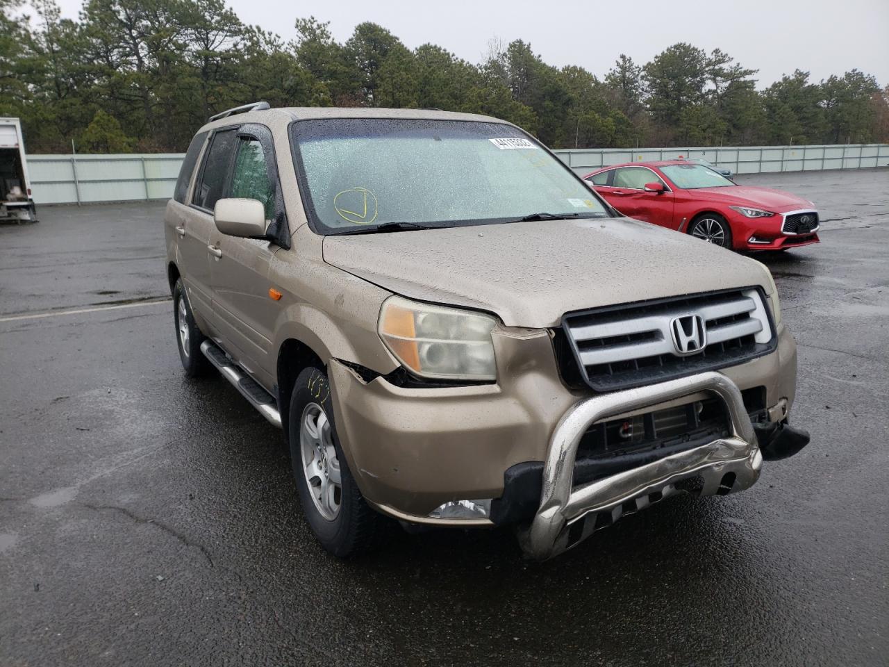 Photo 1 from auction – 2006 HONDA PILOT EX with VIN 5FNYF28776B000859