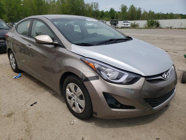 Photo 1 from auction – 2016 HYUNDAI ELANTRA SE with VIN 5NPDH4AE2GH678788