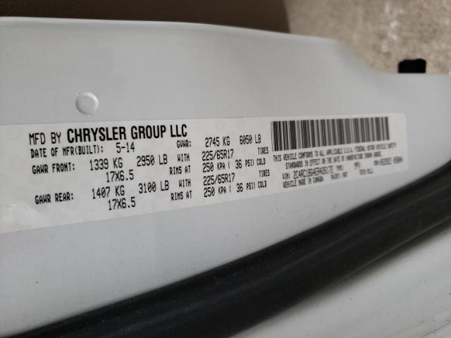 Photo 10 from auction – 2014 CHRYSLER TOWN & COU with VIN 2C4RC1BG4ER426172