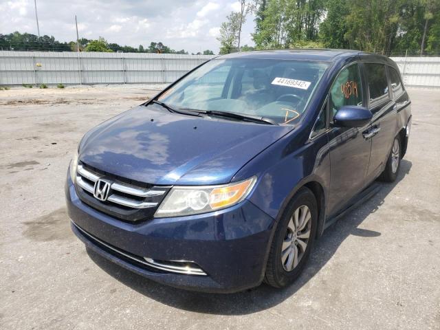 Photo 2 from auction – 2015 HONDA ODYSSEY EX with VIN 5FNRL5H64FB095659