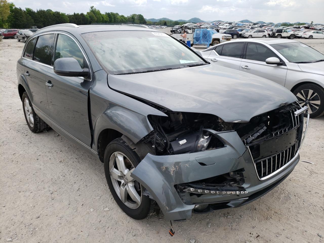AUDI Q7 PREMIUM 2014 with VIN WA1LMAFE9ED012636 - Photo from auction