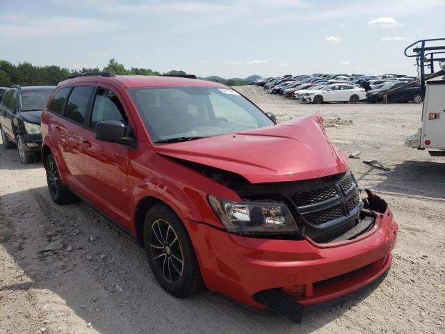 DODGE JOURNEY SE 2017 with VIN 3C4PDCABXHT573636 - Photo from auction