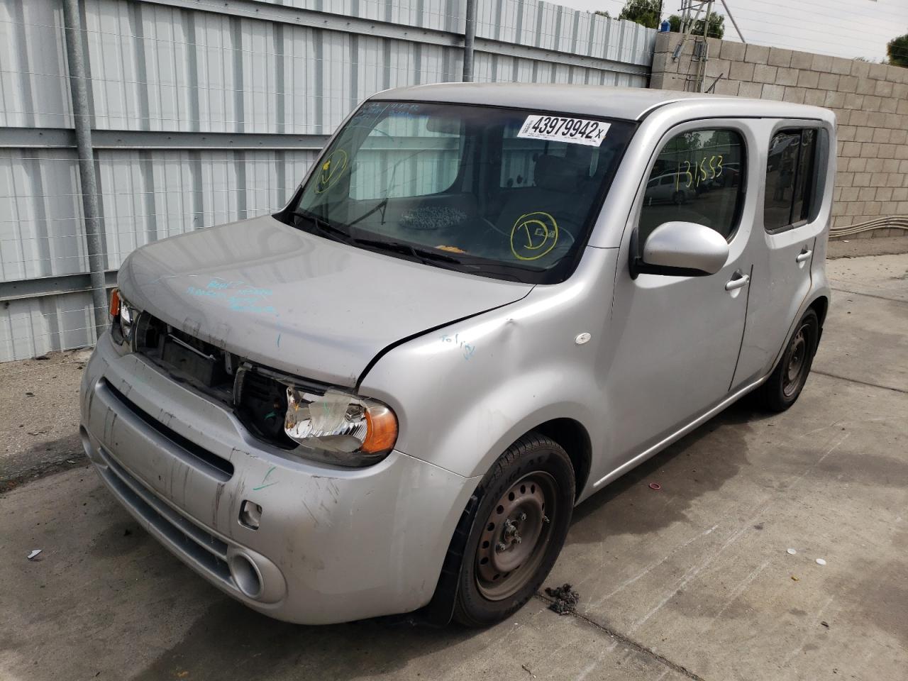 Photo 2 from auction – 2009 NISSAN CUBE BASE with VIN JN8AZ28R29T129642