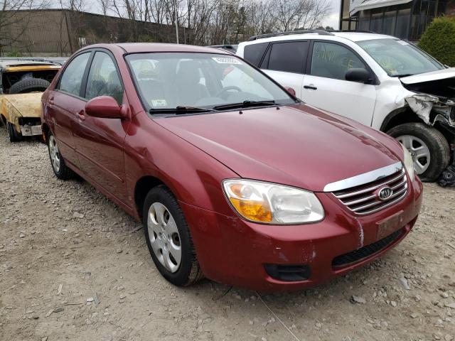 KIA SPECTRA EX 2007 with VIN KNAFE122075458096 - Photo from auction
