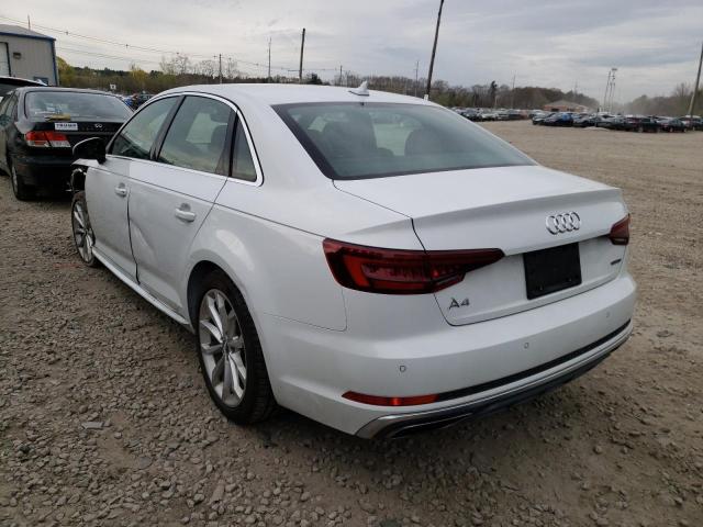 Photo 3 from auction – 2019 AUDI A4 PREMIUM with VIN WAUENAF40KN015530