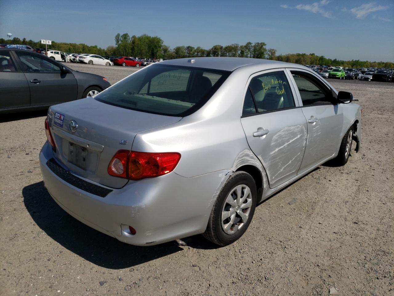 Photo 4 from auction – 2009 TOYOTA COROLLA BA with VIN JTDBL40E299053049