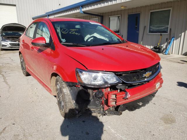 Photo 1 from auction – 2017 CHEVROLET SONIC LT with VIN 1G1JD5SH4H4166835