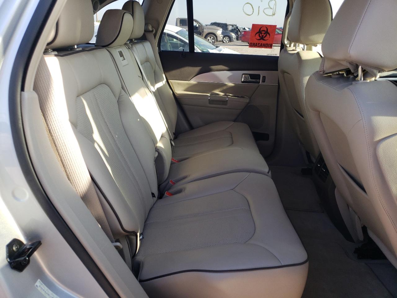Photo 6 from auction – 2012 LINCOLN MKX with VIN 2LMDJ6JKXCBL17496