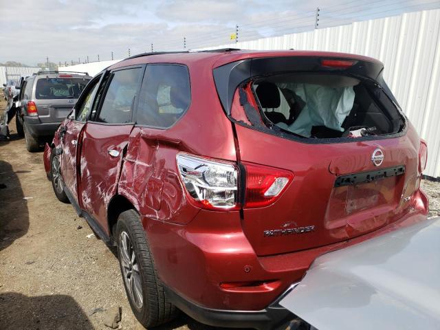 Photo 3 from auction – 2017 NISSAN PATHFINDER with VIN 5N1DR2MN7HC679408