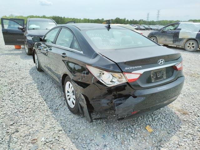 Photo 3 from auction – 2013 HYUNDAI SONATA GLS with VIN 5NPEB4AC5DH521417