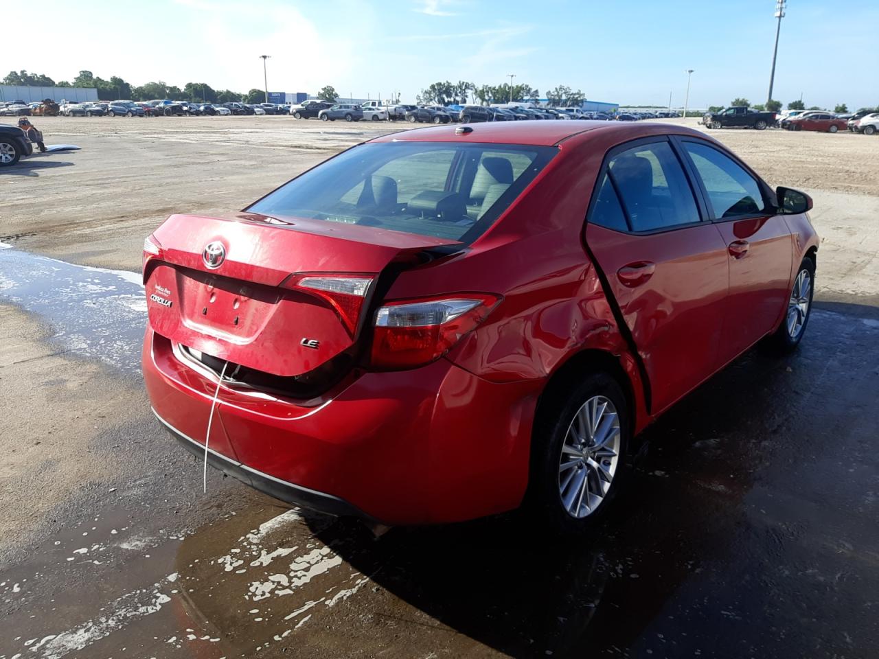 Photo 4 from auction – 2014 TOYOTA COROLLA L with VIN 2T1BURHE2EC117366