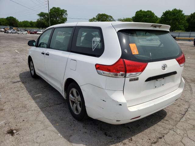 Photo 3 from auction – 2011 TOYOTA SIENNA with VIN 5TDZK3DC1BS027537