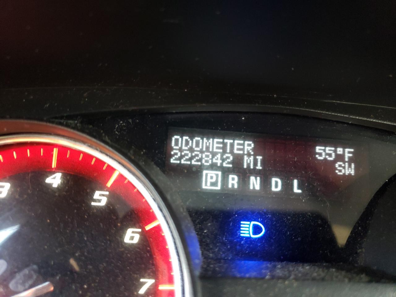 Photo 8 from auction – 2010 GMC ACADIA SLT with VIN 1GKLRMED3AJ213238