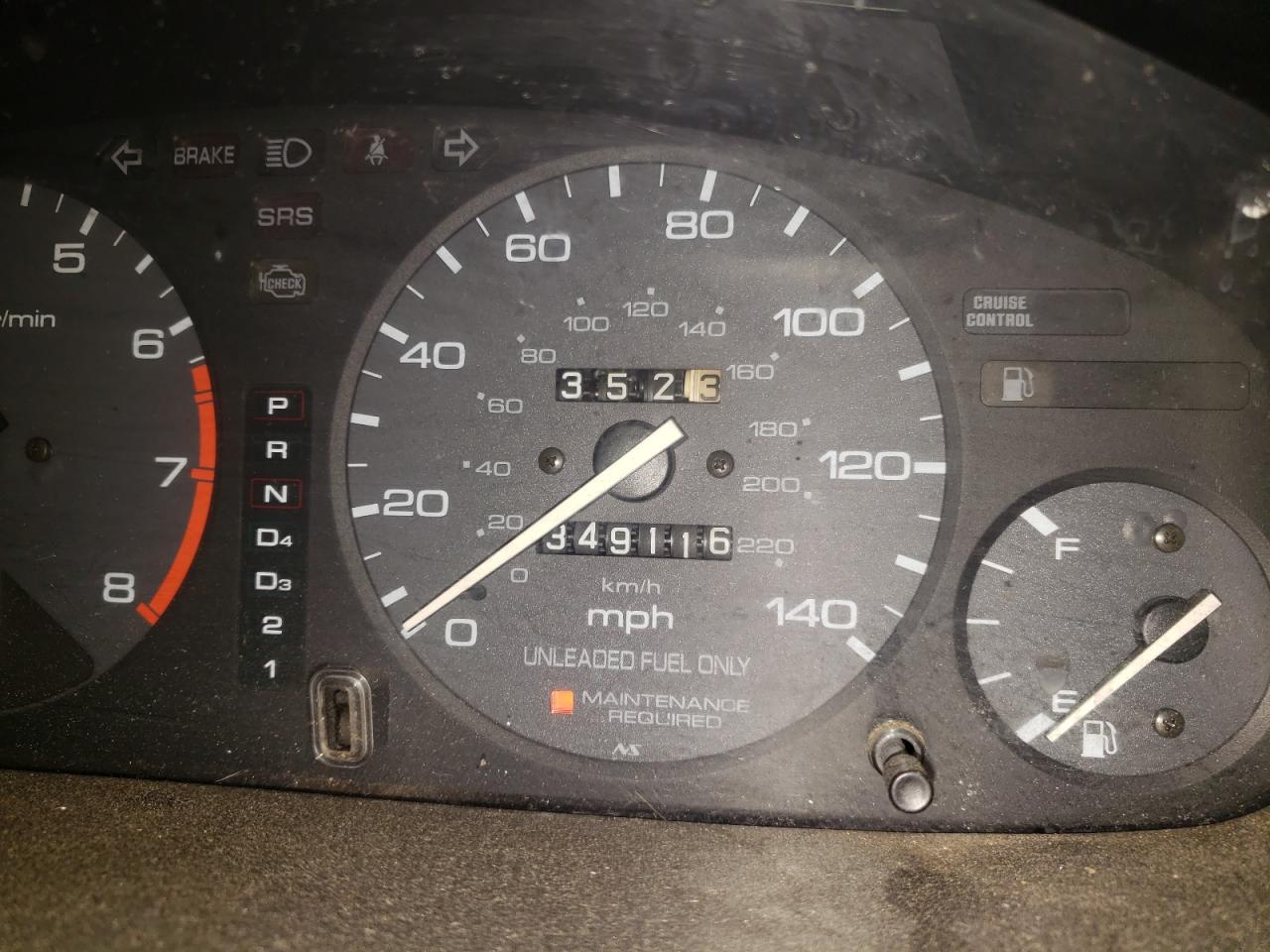 Photo 8 from auction – 1995 HONDA ACCORD LX with VIN JHMCD5632SC005829
