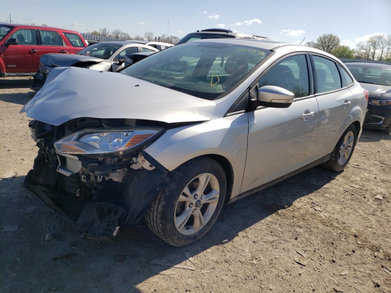 Photo 2 from auction – 2014 FORD FOCUS SE with VIN 1FADP3F2XEL420111