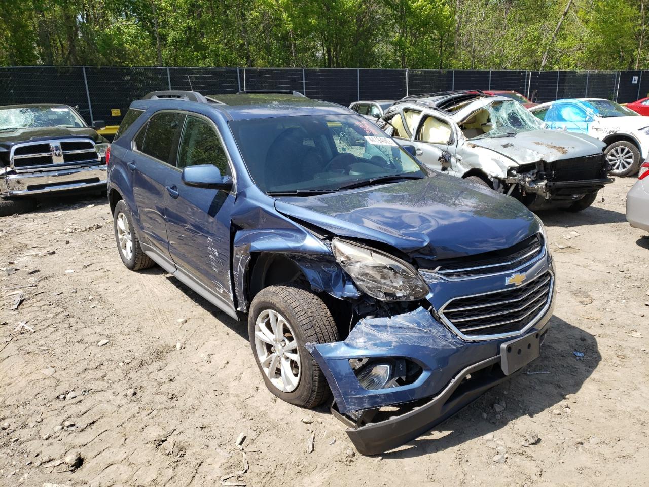 CHEVROLET EQUINOX LT 2016 with VIN 2GNFLFEK8G6180366 - Photo from auction
